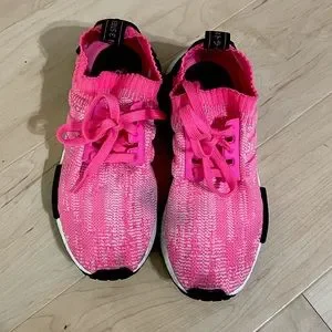 adidas Shoes Adidas Originals Nmd R Primeknit Pk Aq114 Solar Pink Us Womens 55 Poshmark